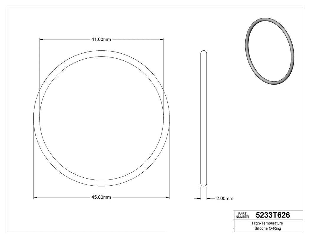 Technical drawing - 5233T626